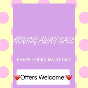 MOVING AWAY SALE